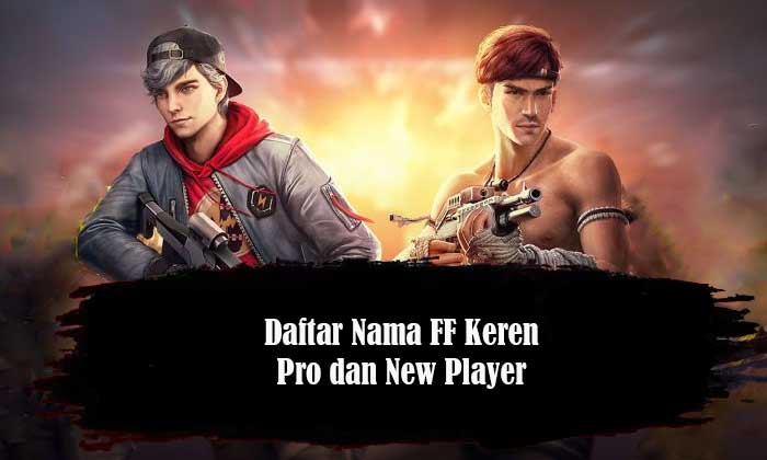 nama free fire keren