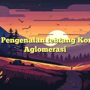 Info Pengenalan tentang Konsep Aglomerasi