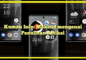 Kumau Info: Maksud mengenai Penulisan Artikel
