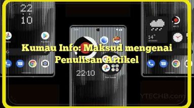 Kumau Info: Maksud mengenai Penulisan Artikel
