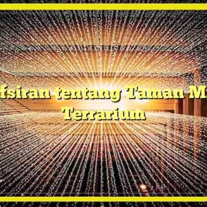 Tafsiran tentang Taman Mini Terrarium