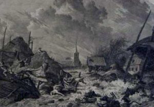 banjir saint lucia nederland 1827