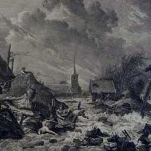 banjir saint lucia nederland 1827